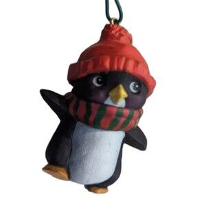 Perky Penguin 1981 Vintage Hallmark Keepsake Christmas Ornament No Box